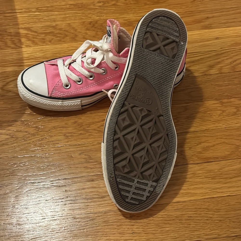 Pink Converse All Star Sneakers - Picture 2 of 2